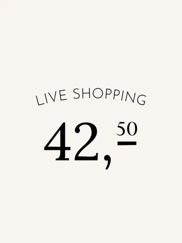 Live shopping She Clothes 42.50 euro