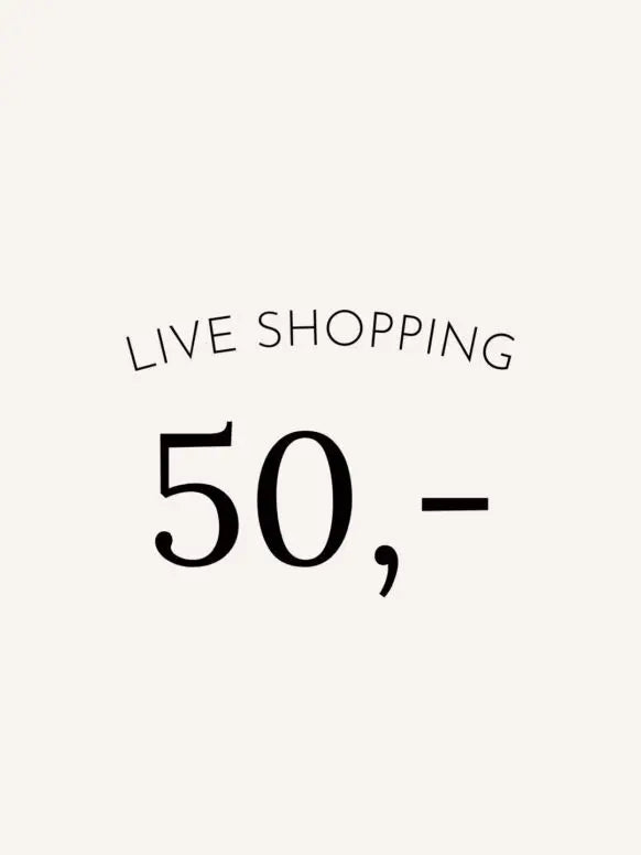 Live shopping She Clothes 50 euro
