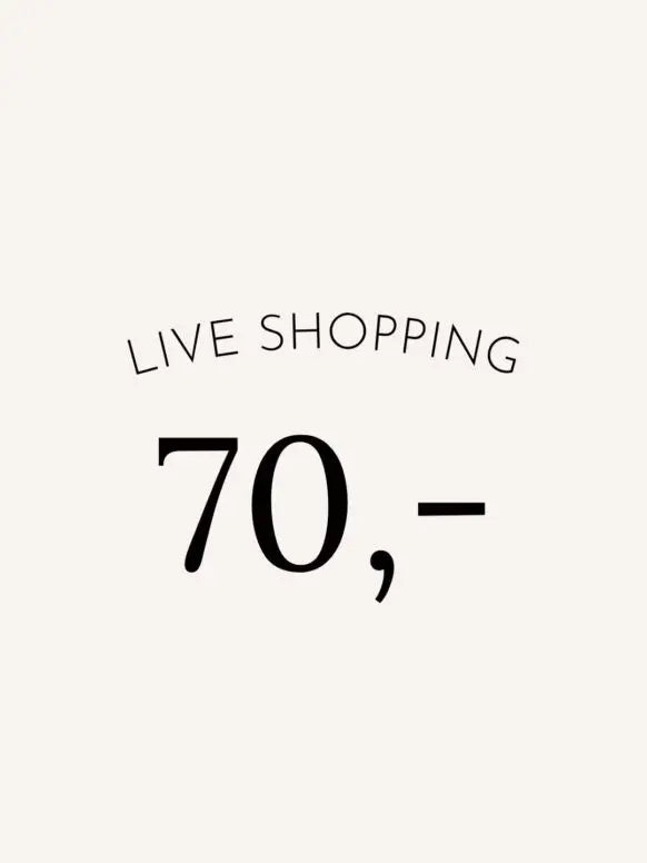 Live shopping she clothes 70 euro