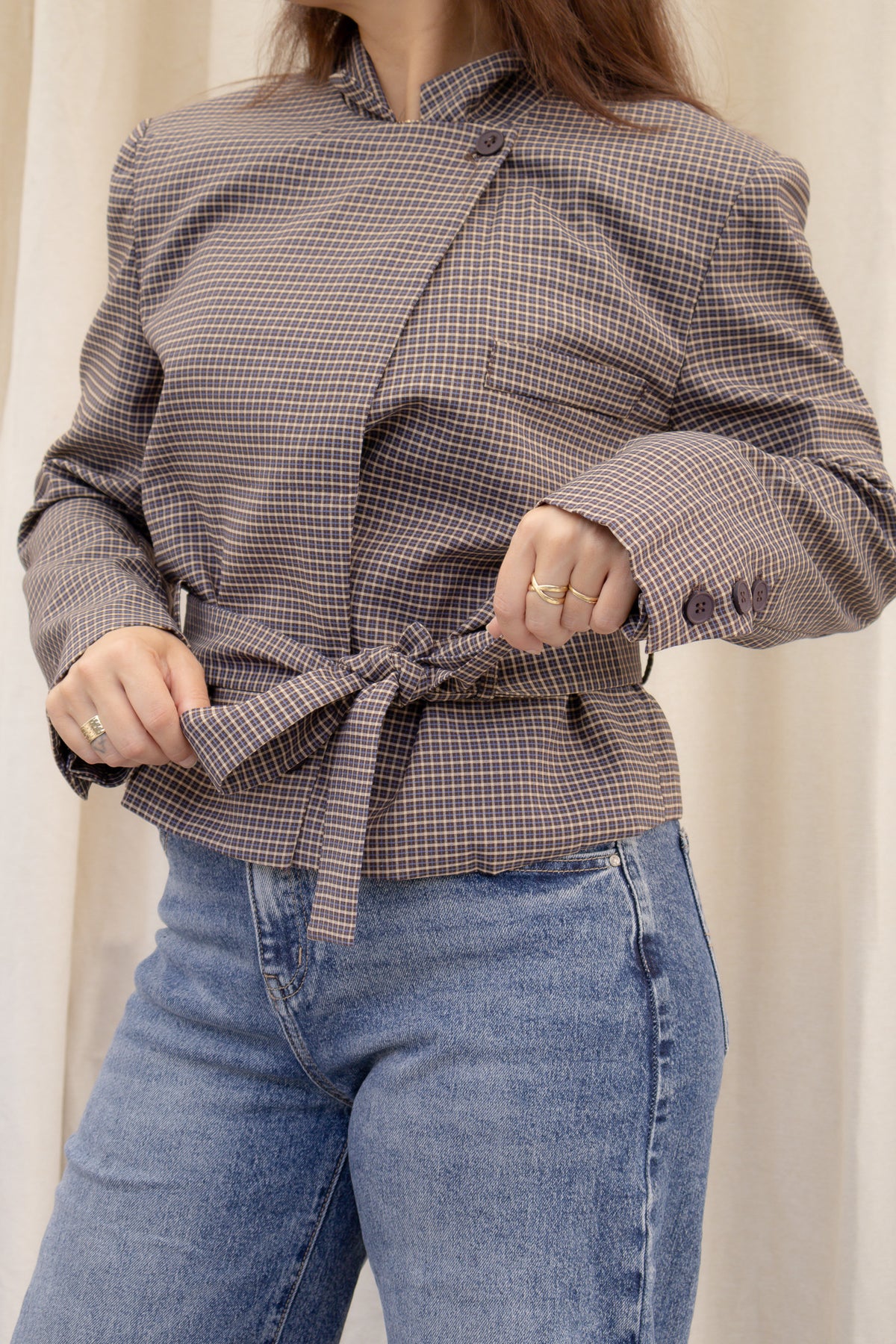 Davina Blazer Geruit