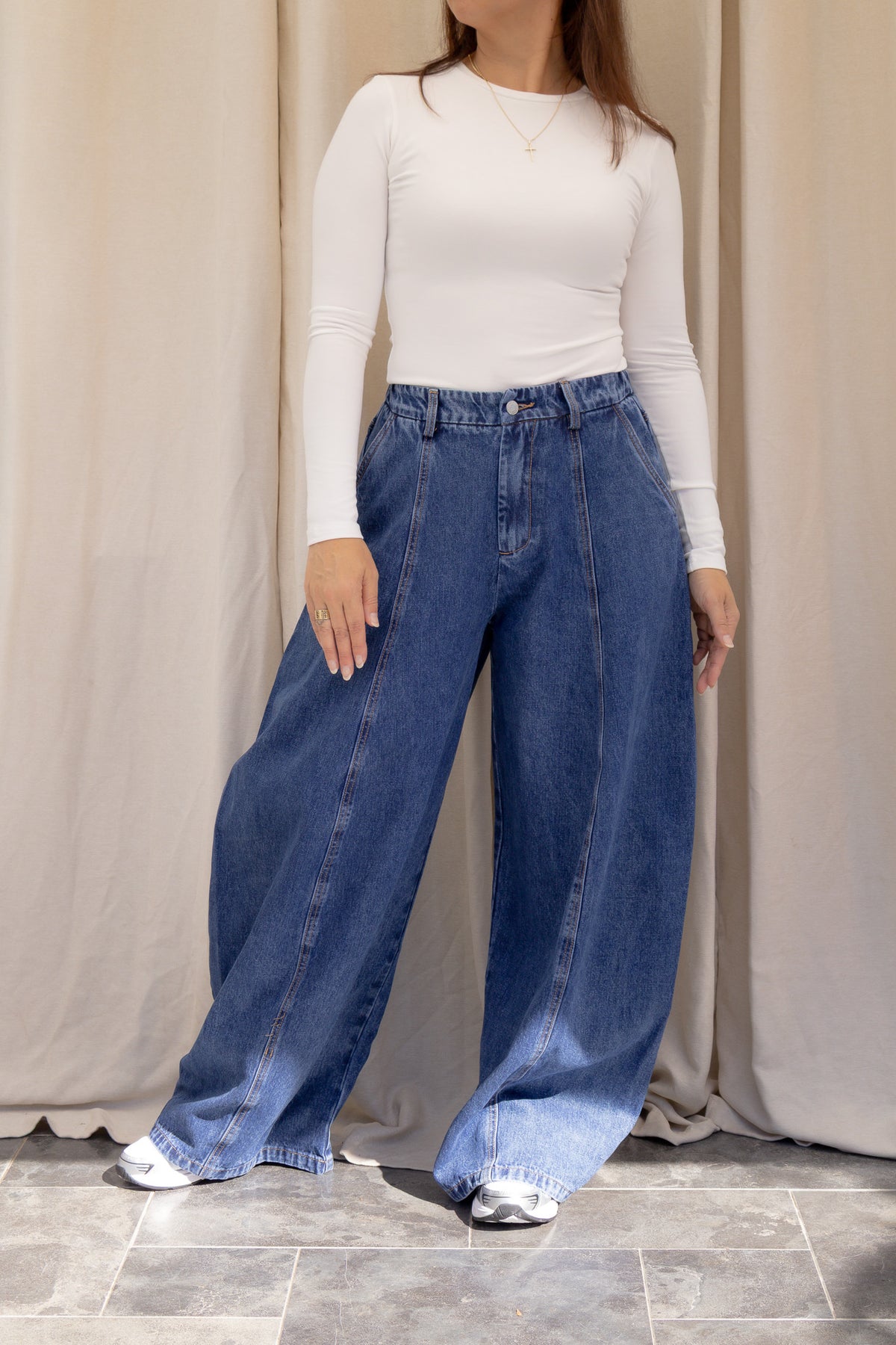 Mirela Barrel Jeans