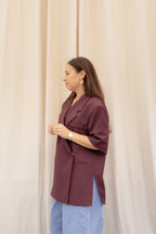 Marijn Blazer Borderaux
