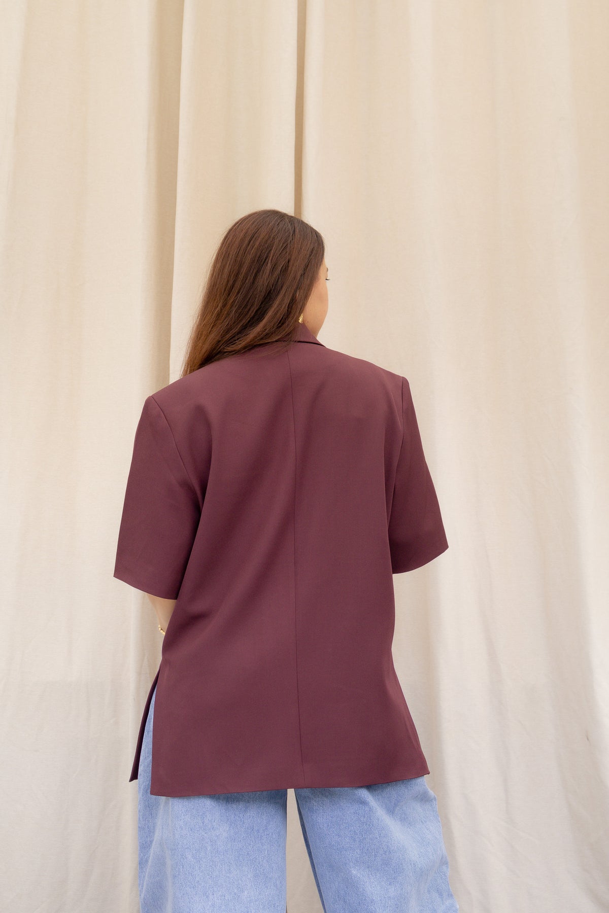 Marijn Blazer Borderaux