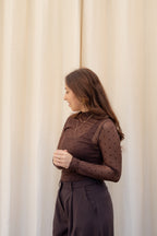 Mandy Bolletjes Mesh Top