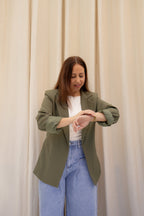 Lenny Blazer Groen