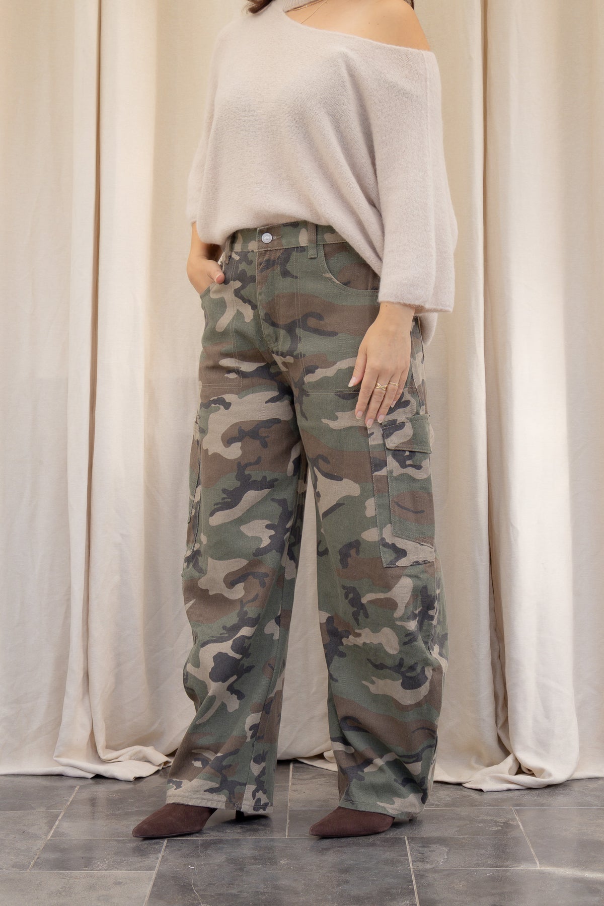 Camouflage Broek Merlynn