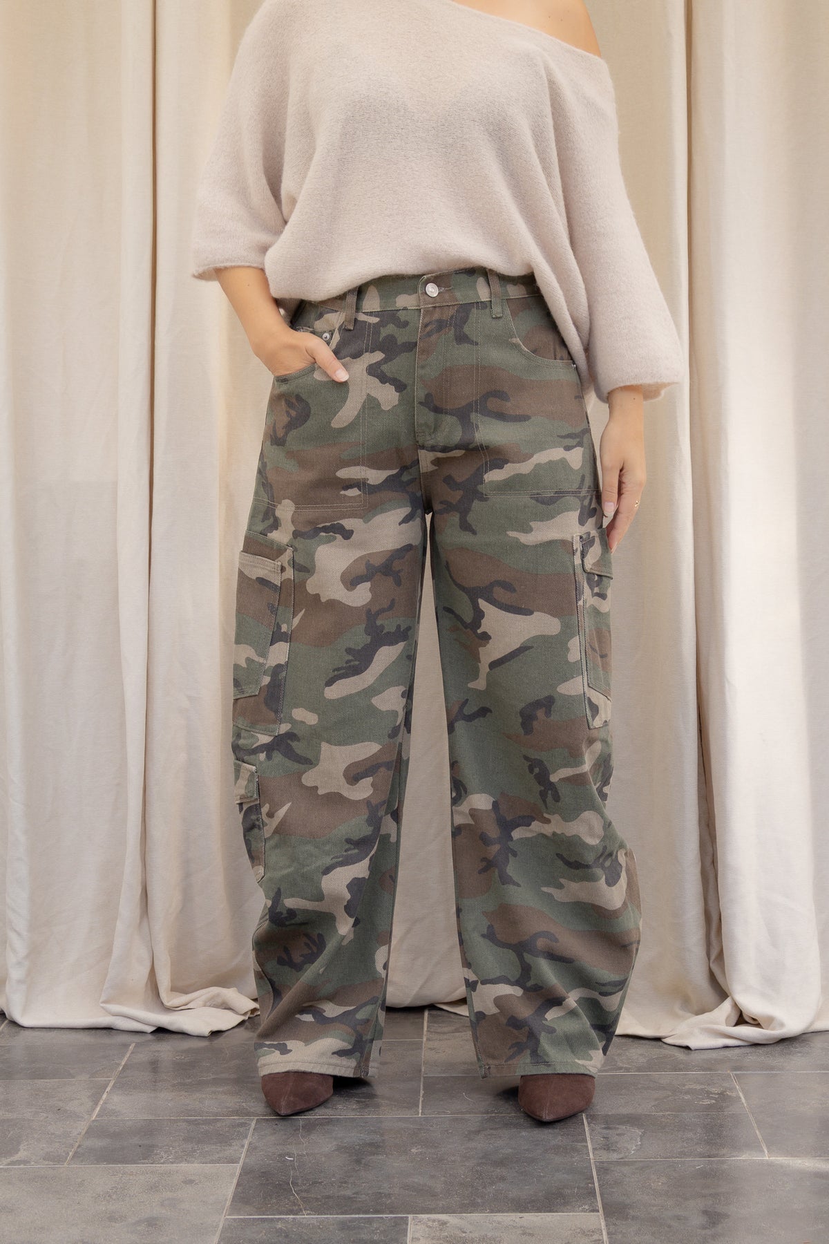 Camouflage Broek Merlynn