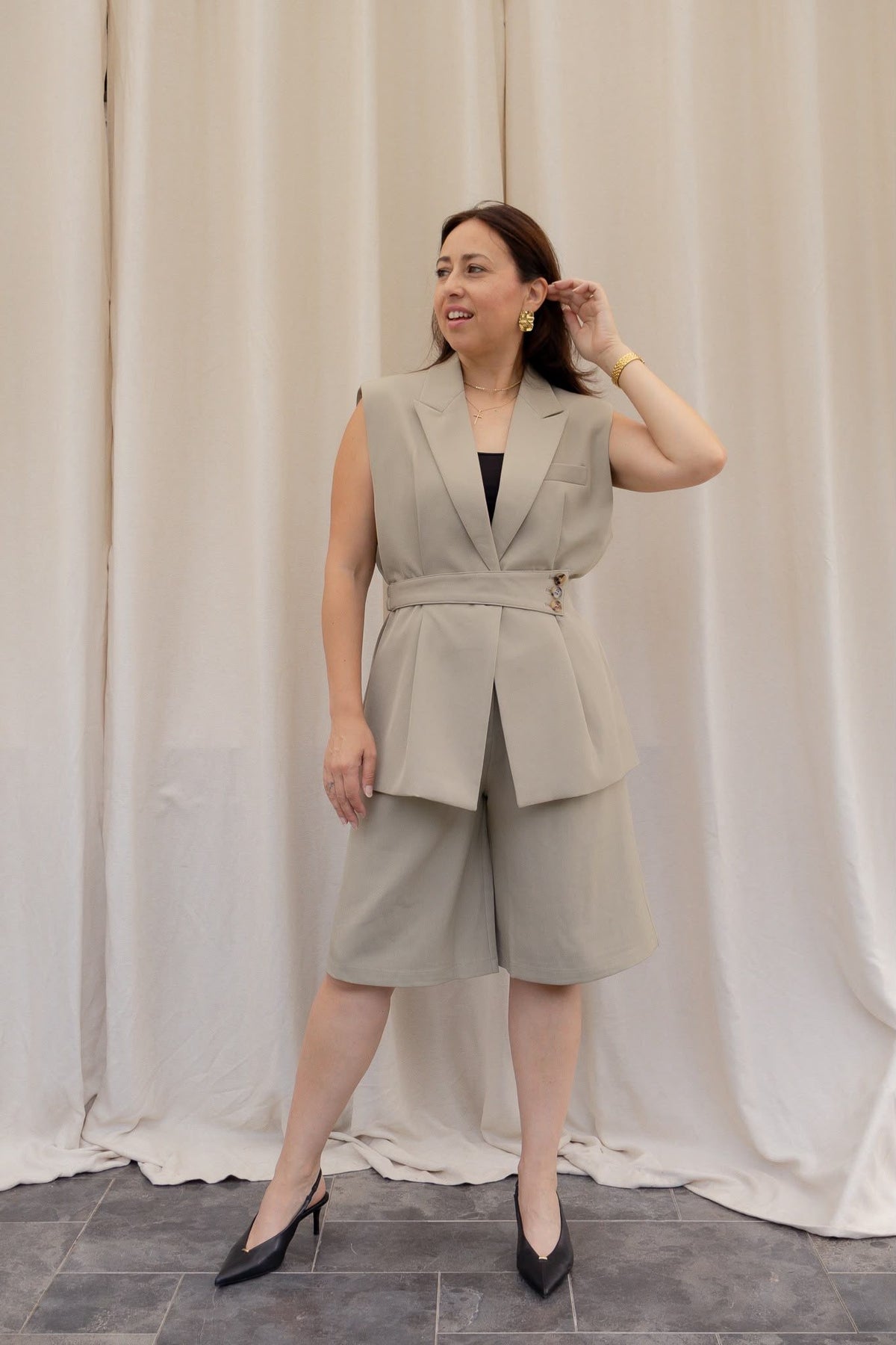 Sharina Korte Pantalon