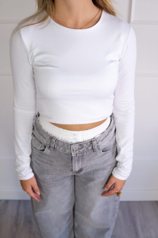 SC Leela Top Wit - Afbeelding 3
