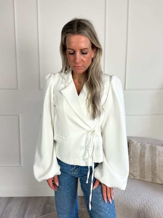 SC Olivia Blazer Wit