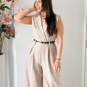 SC Maudy Jumpsuit Taupe