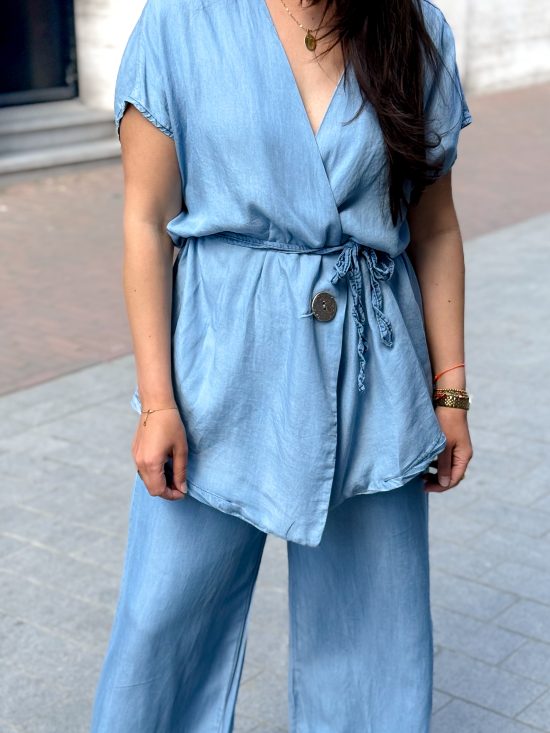 SC Carmen Top Licht Blauw