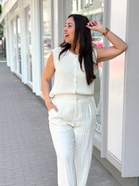 SC Bies Pantalon Beige - Afbeelding 2