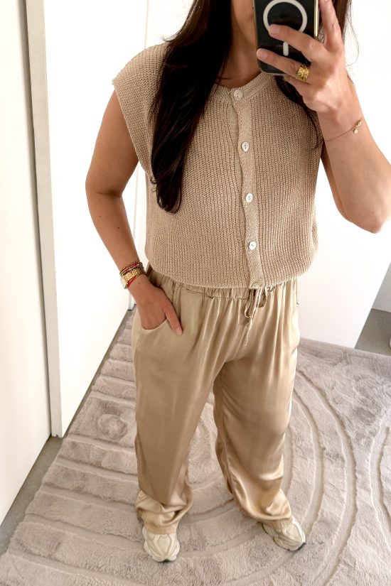 SC Jill Pantalon Camel - Afbeelding 2
