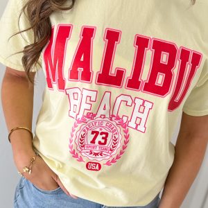 SC Malibu T-shirt Geel