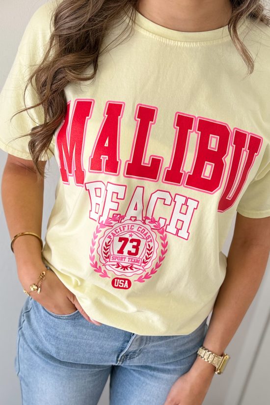 SC Malibu T-shirt Geel