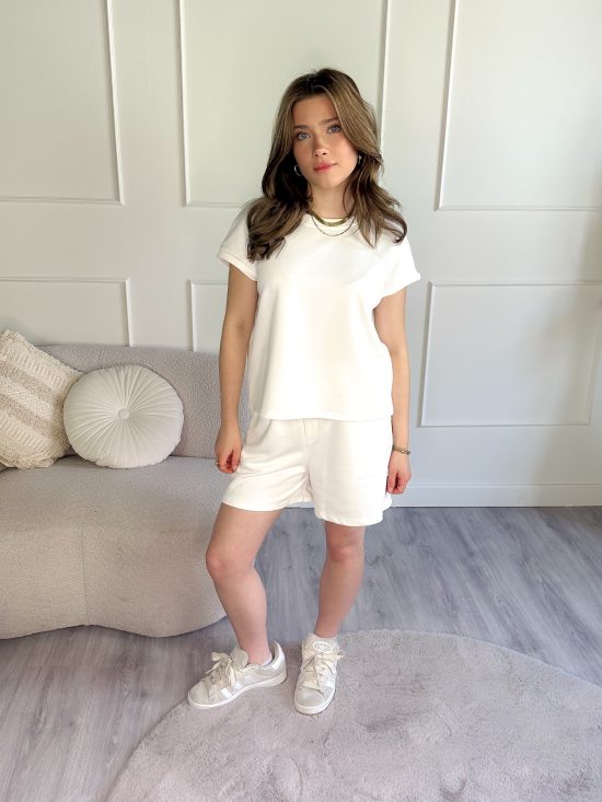 SC Beau T-shirt Wit - Afbeelding 2