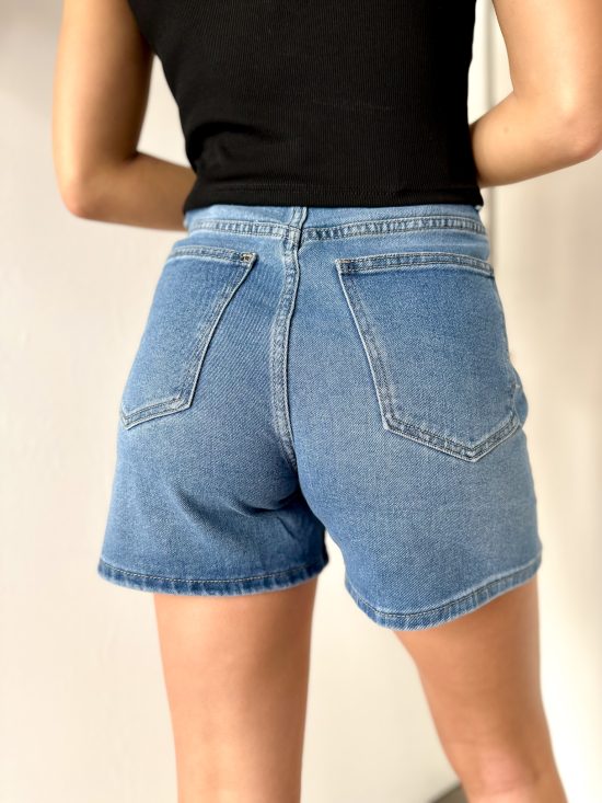 SC Jente Denim Short Blauw - Afbeelding 2