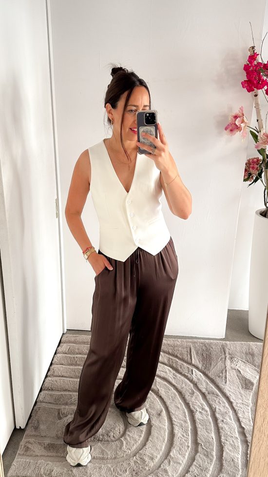 SC Mare Gilet Wit - Afbeelding 2