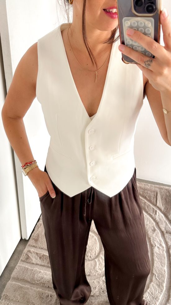 SC Mare Gilet Wit
