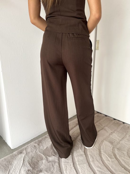 SC Faya Pantalon Bruin - Afbeelding 2