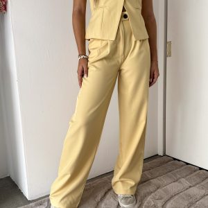 SC Faya Pantalon Geel