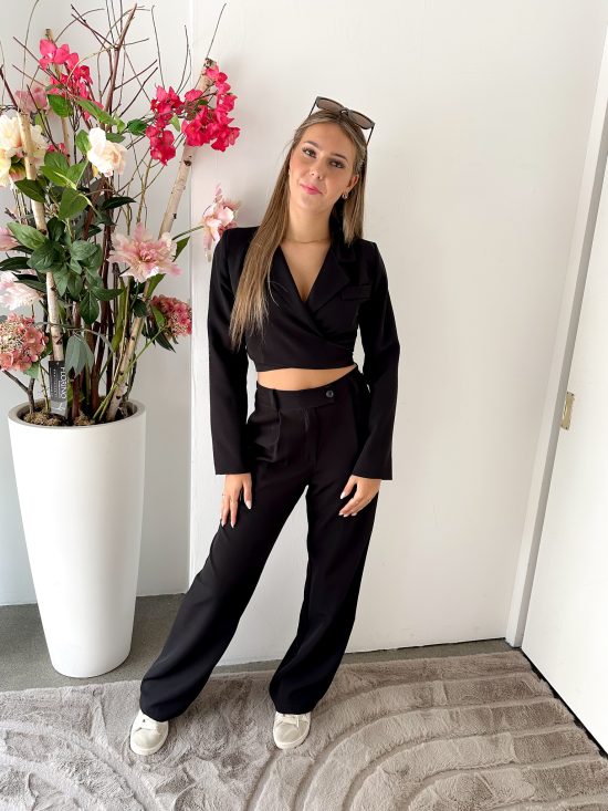 SC Jainy Blazer Zwart - Afbeelding 2