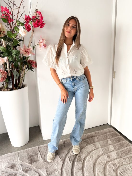 SC Kyra Blouse Wit - Afbeelding 2