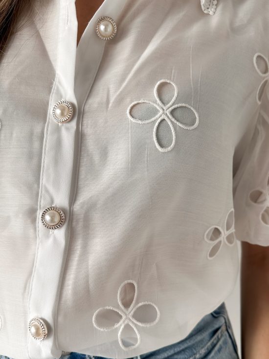 SC Kyra Blouse Wit - Afbeelding 3