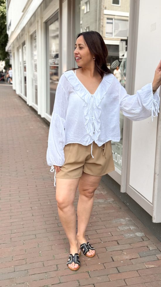 SC Petra Blouse Wit - Afbeelding 2