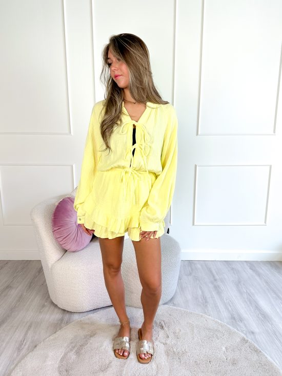 SC Jessy Playsuit Geel - Afbeelding 2