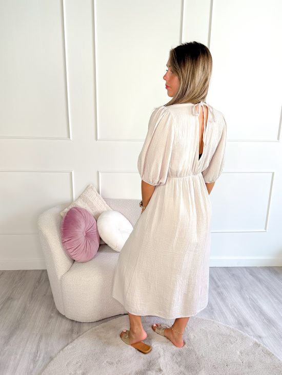 SC Maud Jurk Beige - Afbeelding 2