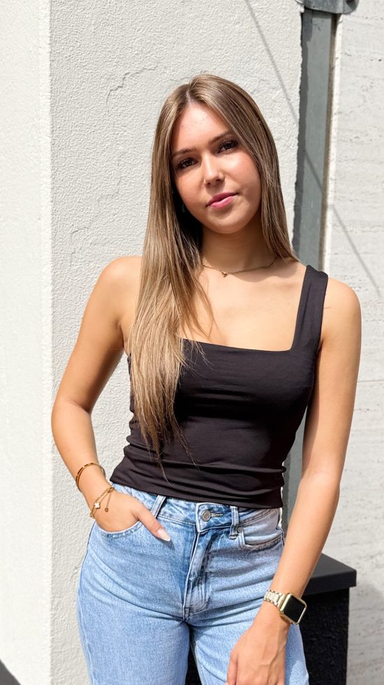 Jenna Top Zwart