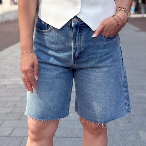 SC Annes Denim Short Blauw