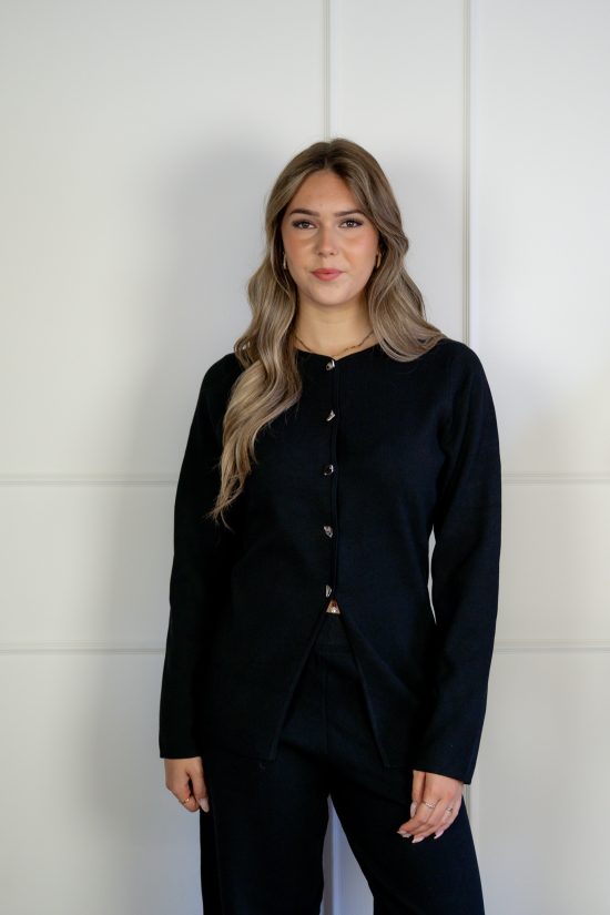Jolina Vest Zwart - Afbeelding 4