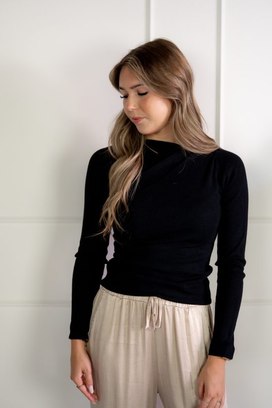 Dana Top Zwart