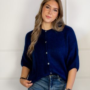 Bente Vest Blauw
