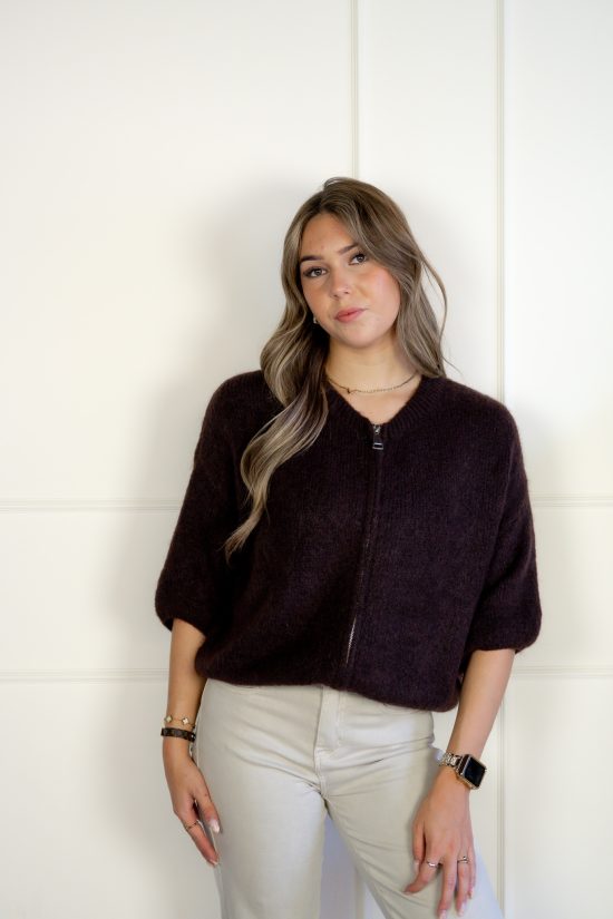 Gitta Vest Bruin - Afbeelding 2