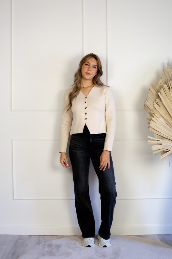 Jaimie Vest Beige - Afbeelding 3