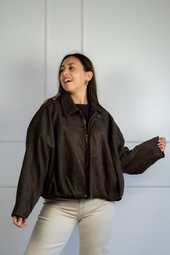 Harper Bomber Jasje bruin