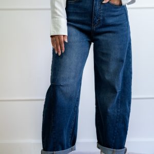 SC Robin Ballon Jeans Blauw