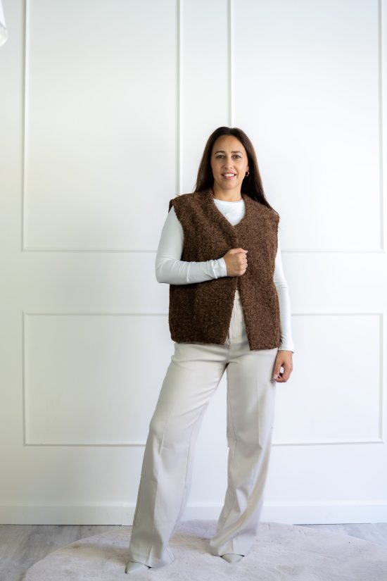 Alfi Gilet Bruin - Afbeelding 3