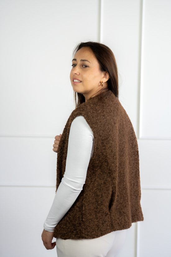 Alfi Gilet Bruin - Afbeelding 2