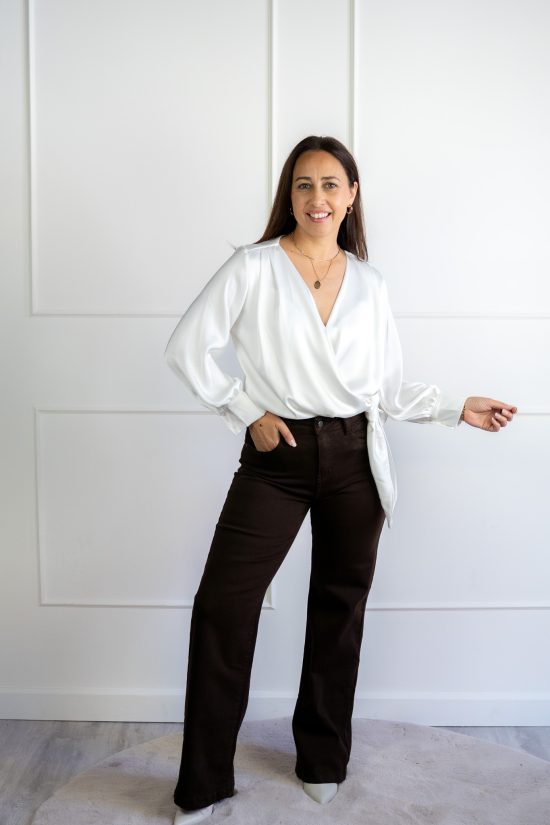 Chantal Blouse Wit - Afbeelding 2