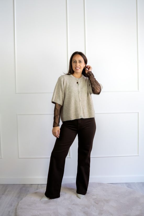 SC Lina Vest Beige - Afbeelding 3
