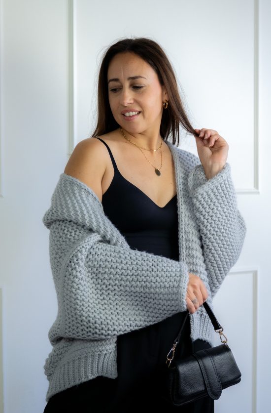 Moni Vest Grijs