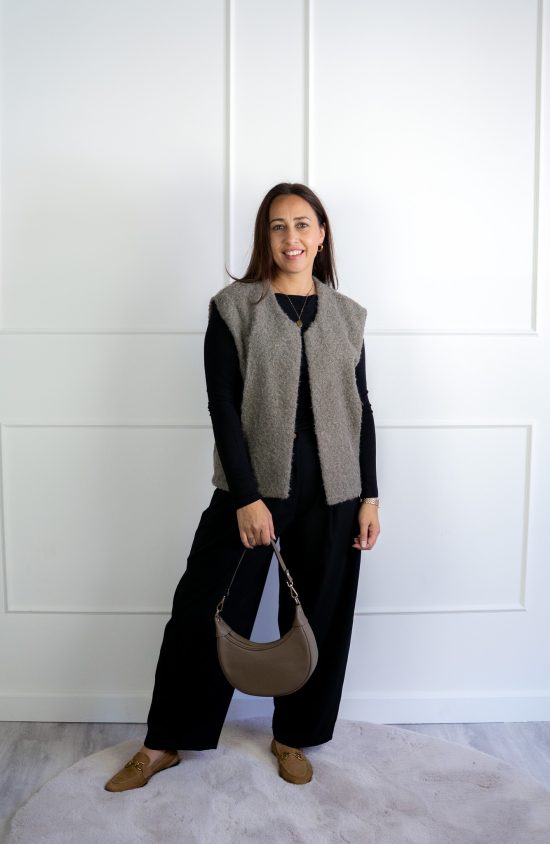 Alfi Gilet Taupe - Afbeelding 2