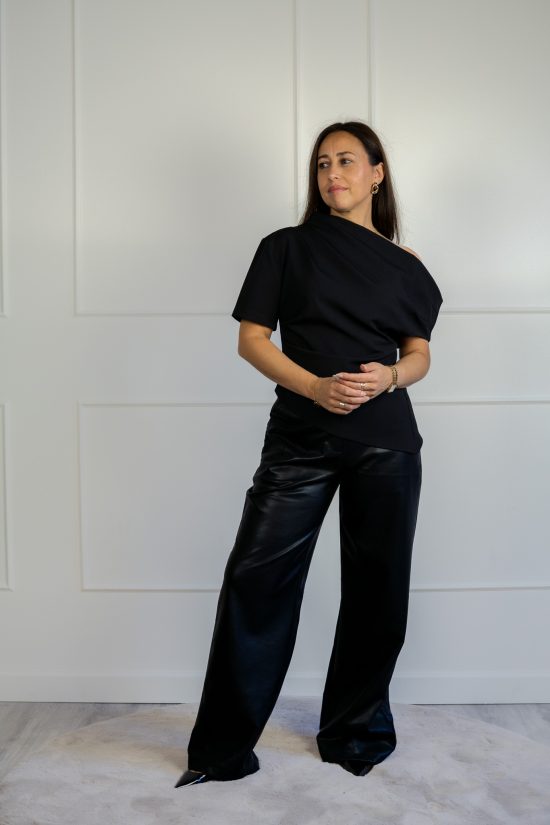 Simone Top Zwart - Afbeelding 3