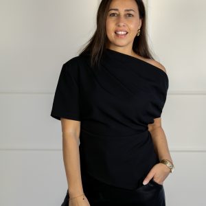 Simone Top Zwart