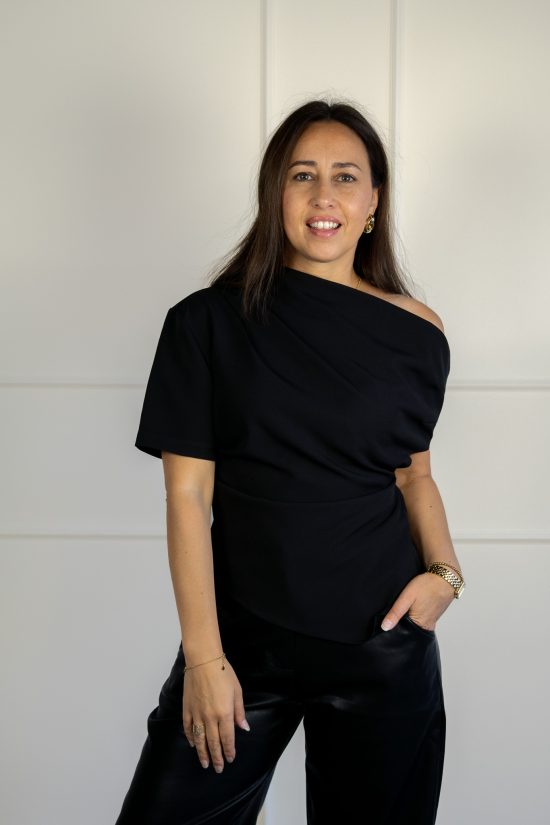 Simone Top Zwart